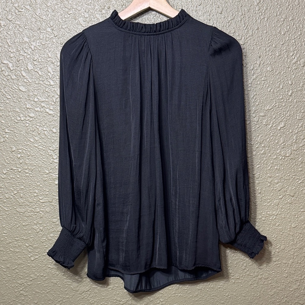 Maison d’Amelie Ruffle Neckline Top